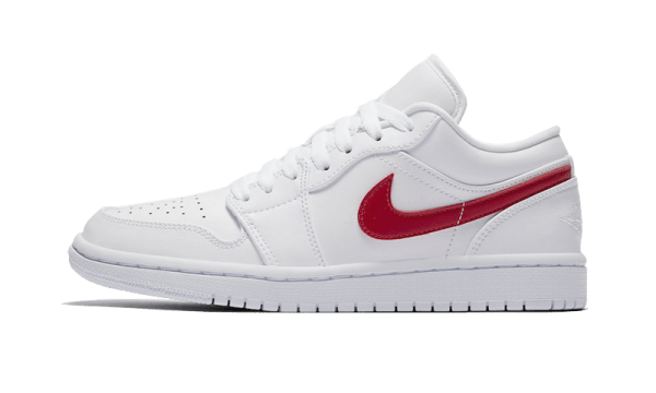 Air Jordan 1 Low White University Red (W)