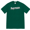 Supreme Chrome Logo Tee Dark Green