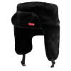 Supreme Faux Fur Ushanka Hat Black