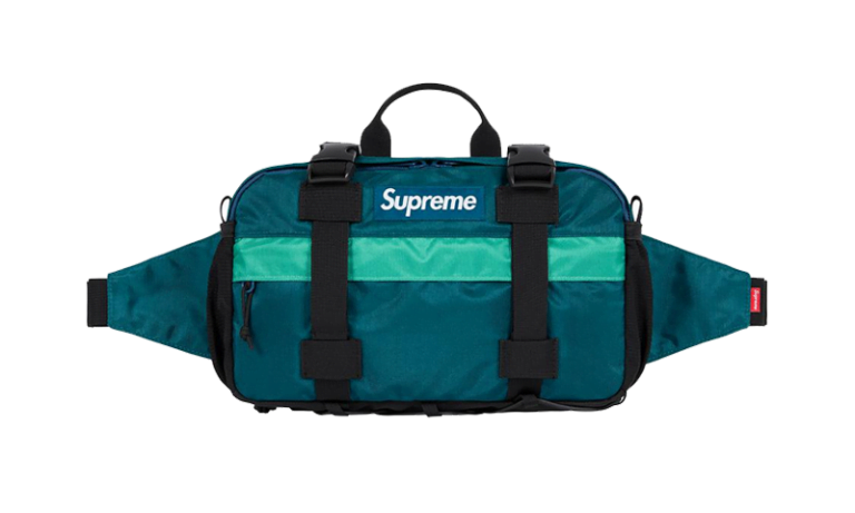 teal supreme bag