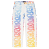 Supreme Hysteric Glamour Snake Double Knee Denim Painter Pant White