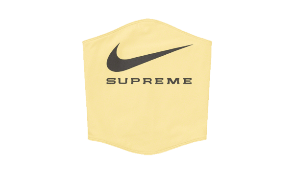 Supreme Nike Neck Warmer Pale Yellow