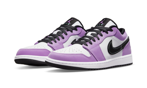 Air Jordan 1 Low Light Purple