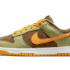 Nike Dunk Low Olive Brown Orange