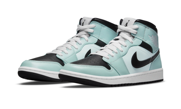 Air Jordan 1 Mid Aqua Blue Tint (W)