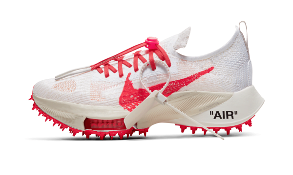 Nike Air Zoom Tempo NEXT% Off-White Solar Red