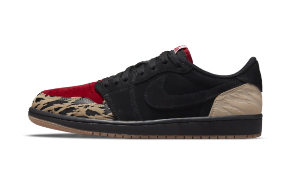 Air Jordan 1 Low SoleFly Black Sport Red