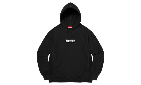 Supreme Box Logo Hooded Sweatshirt Black (FW21)