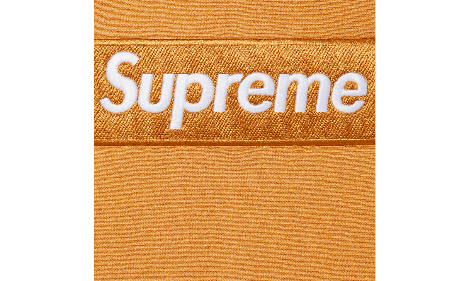 Supreme Box Logo Hooded Sweatshirt Light Mustard (FW21) - FLIP KLUB