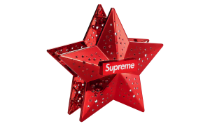 Supreme Christmas Tree Topper Red