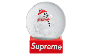 Supreme Snowman Snowglobe Red