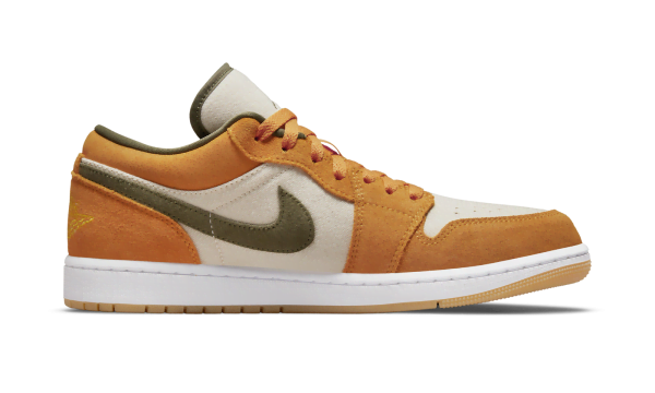 Air Jordan 1 Low Orange Olive