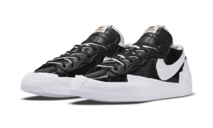 Nike Blazer Low Sacai KAWS Black Patent Leather