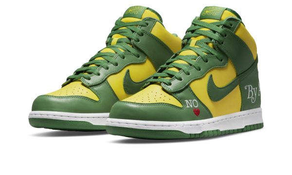 Nike SB Dunk High Supreme By Any Means Yellow