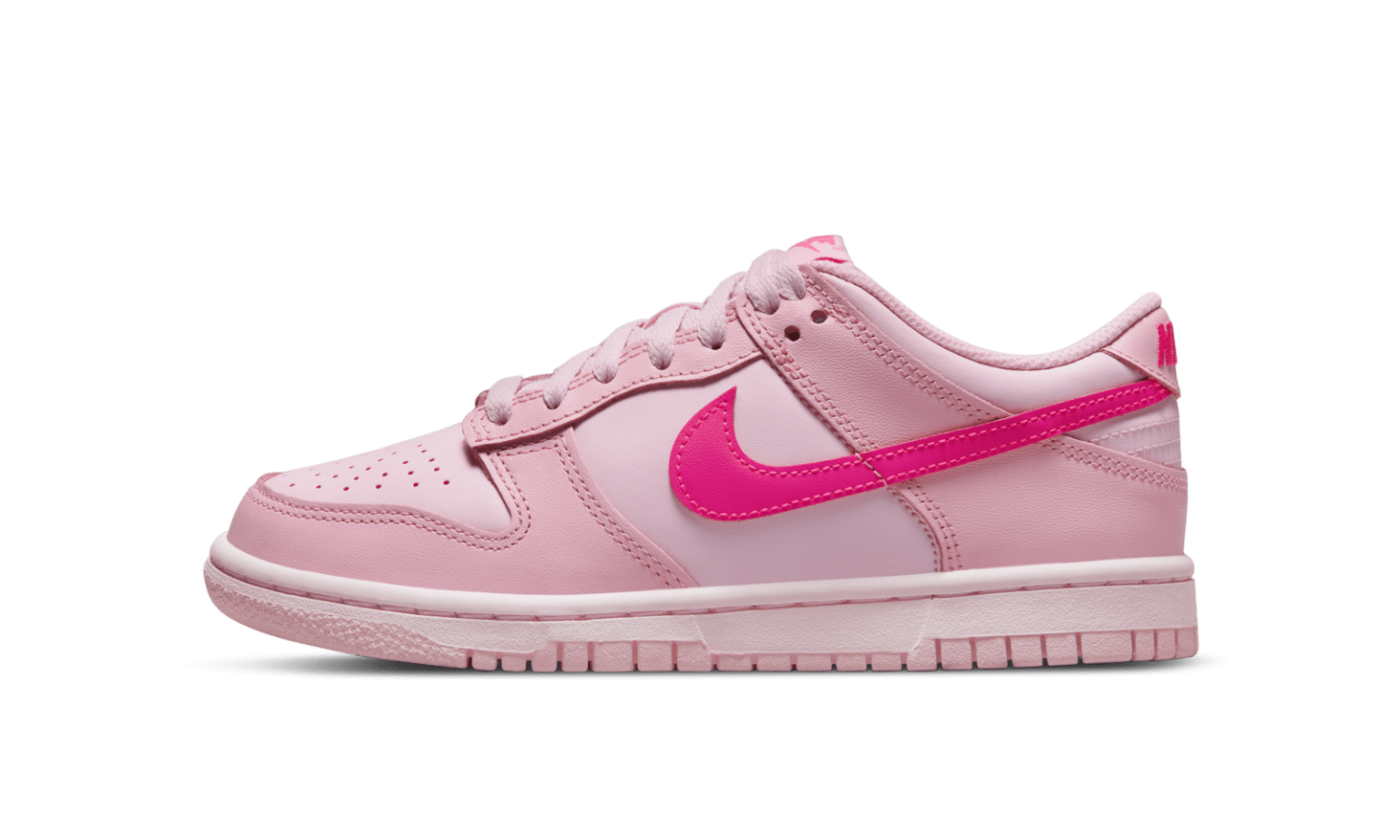 nike dunk pink