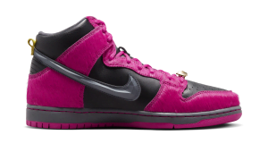 Nike SB Dunk High Run The Jewels Active Pink Black